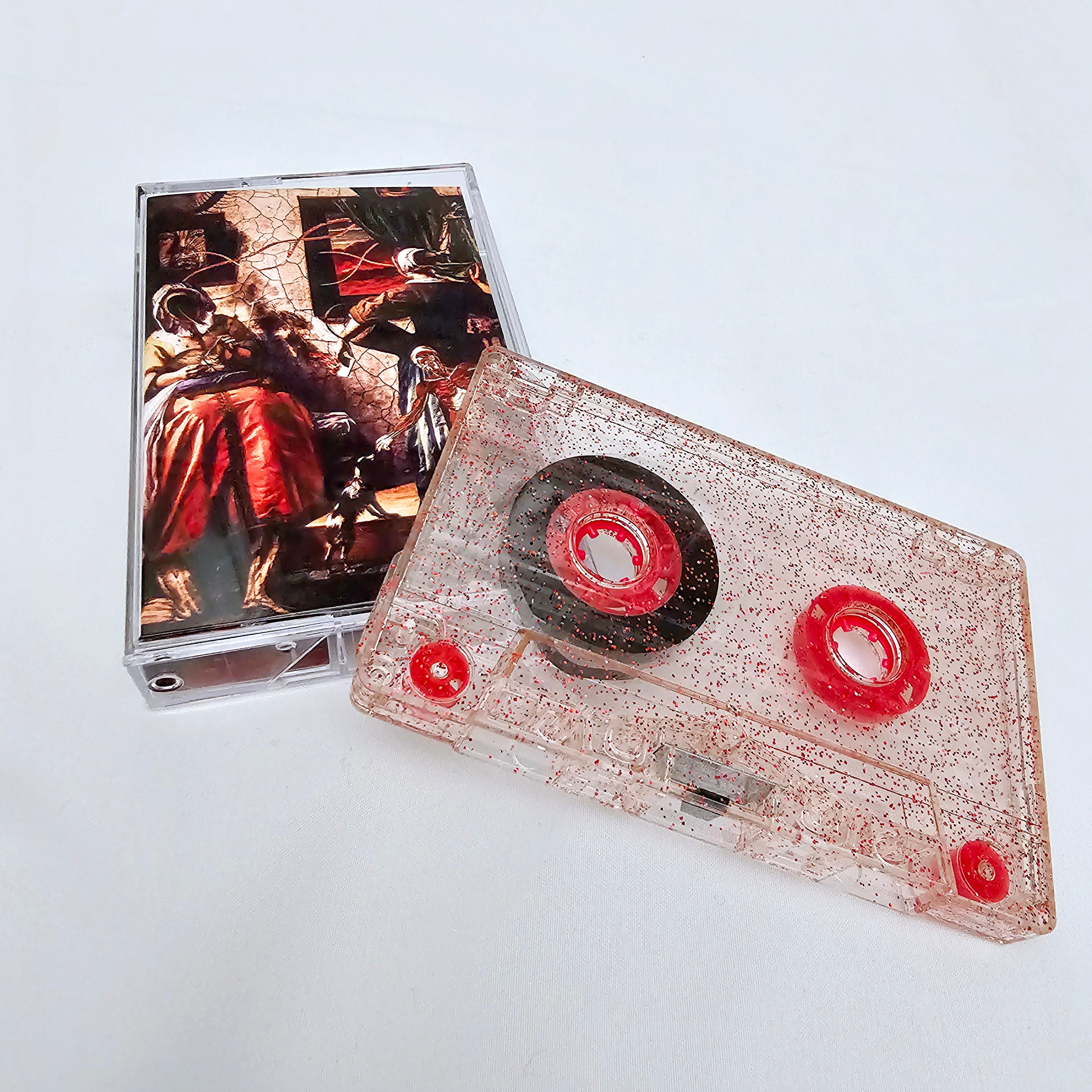 Underneath - 'It Exists Between Us' Cassette (Red Glitter)