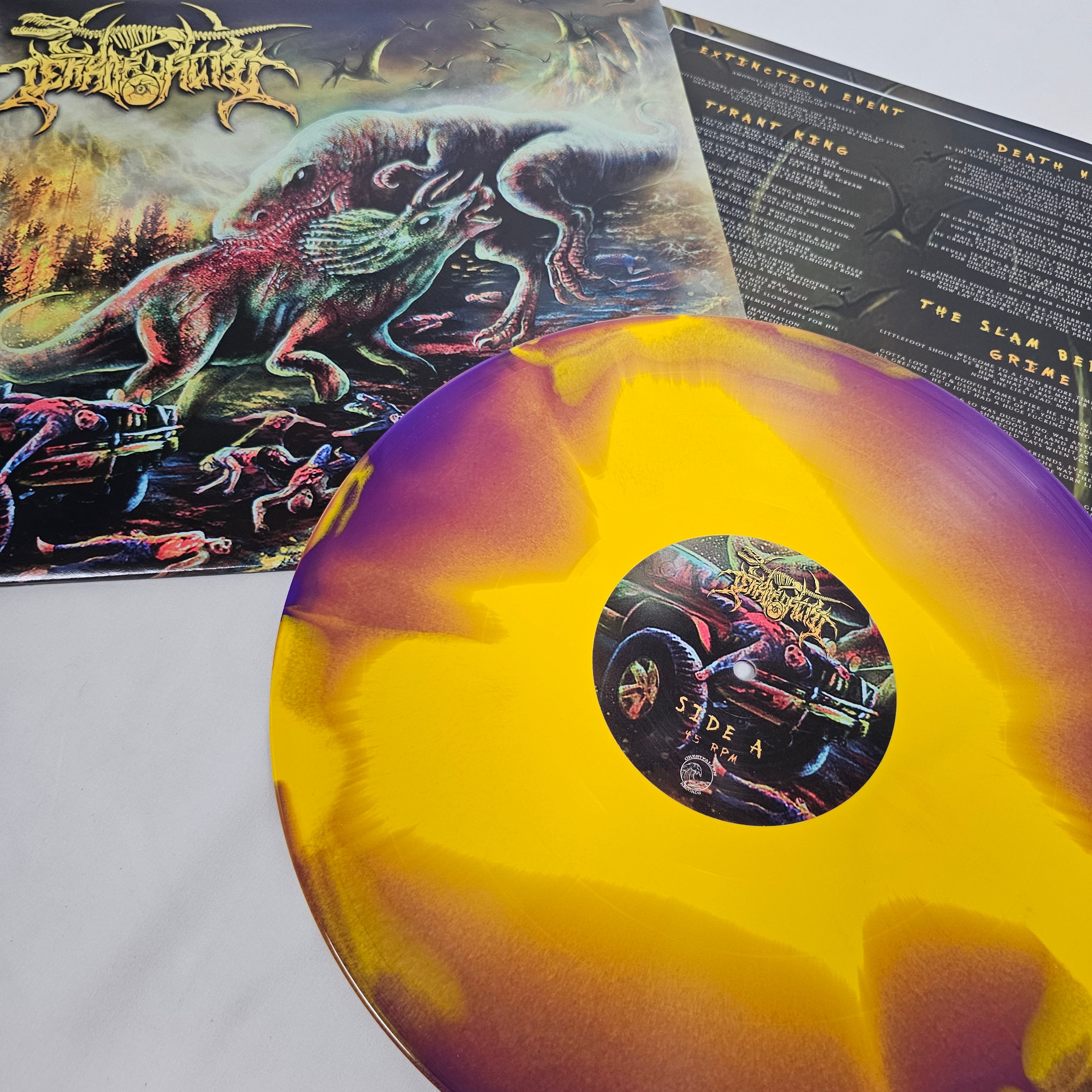 Terrordactyl - 'Extinction Event' Vinyl (Clever Swirl)