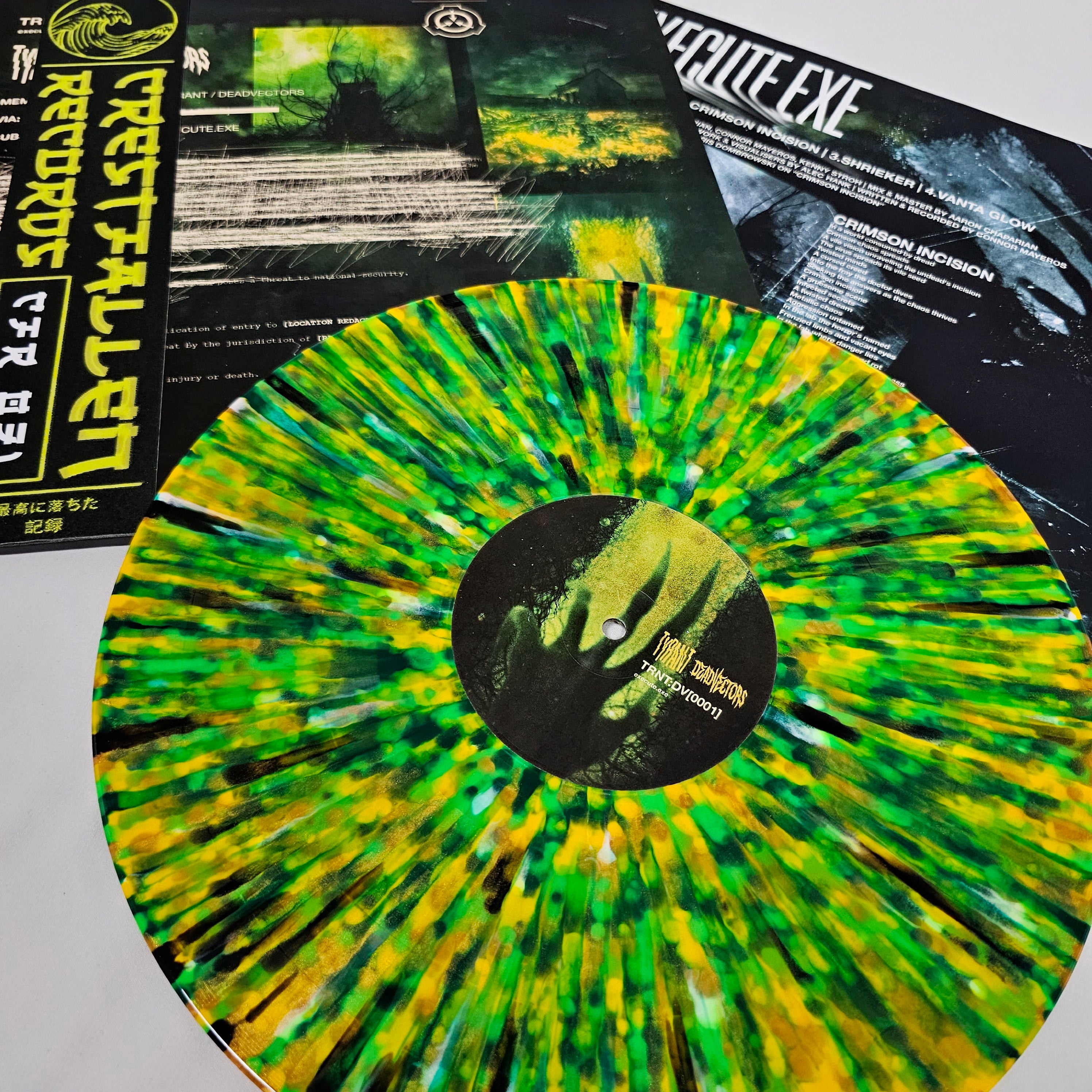 Tyrant/DeadVectors - 'Execute.exe' Vinyl (Shrieker)