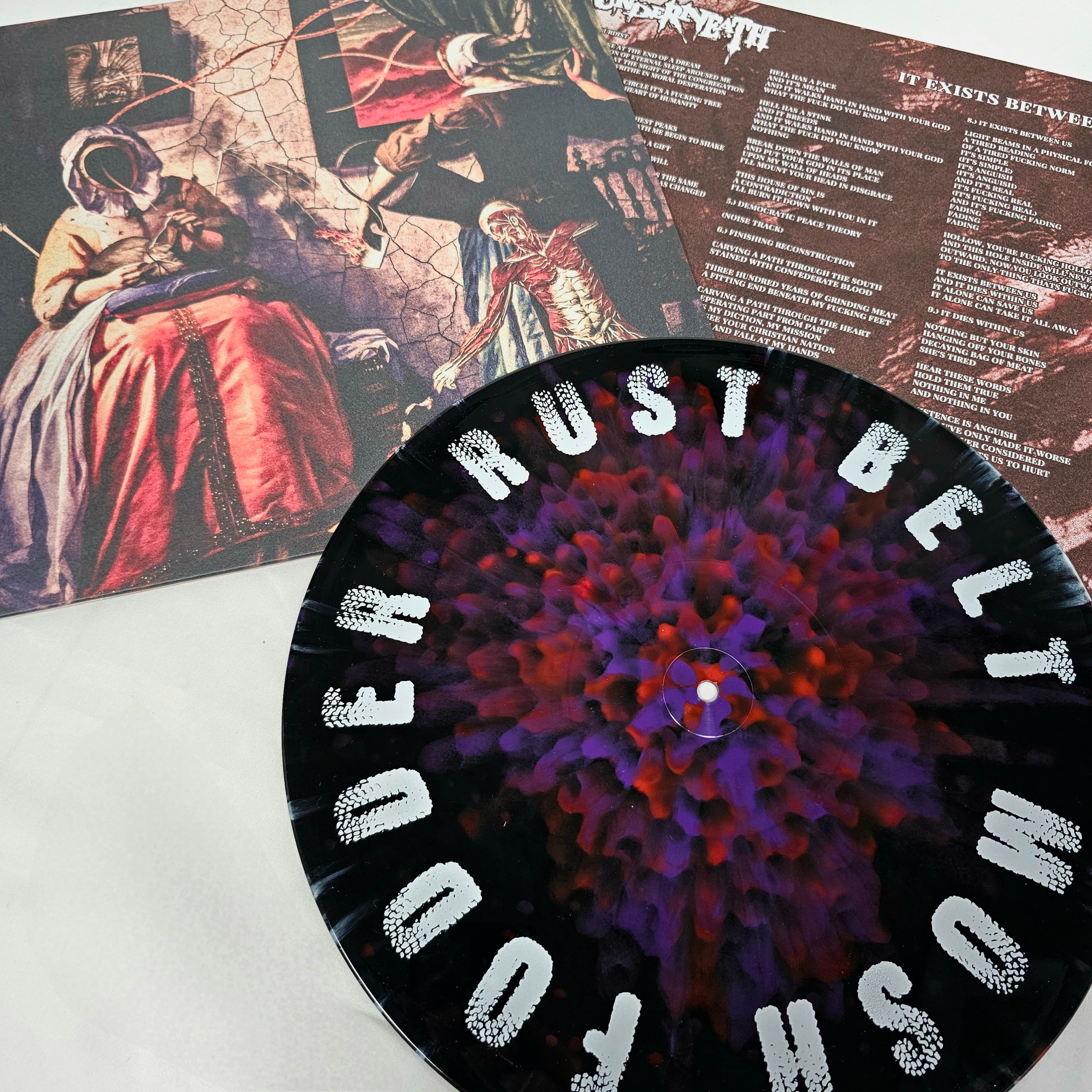Underneath - 'It Exists Between Us' Vinyl (Habsburg Splatter)