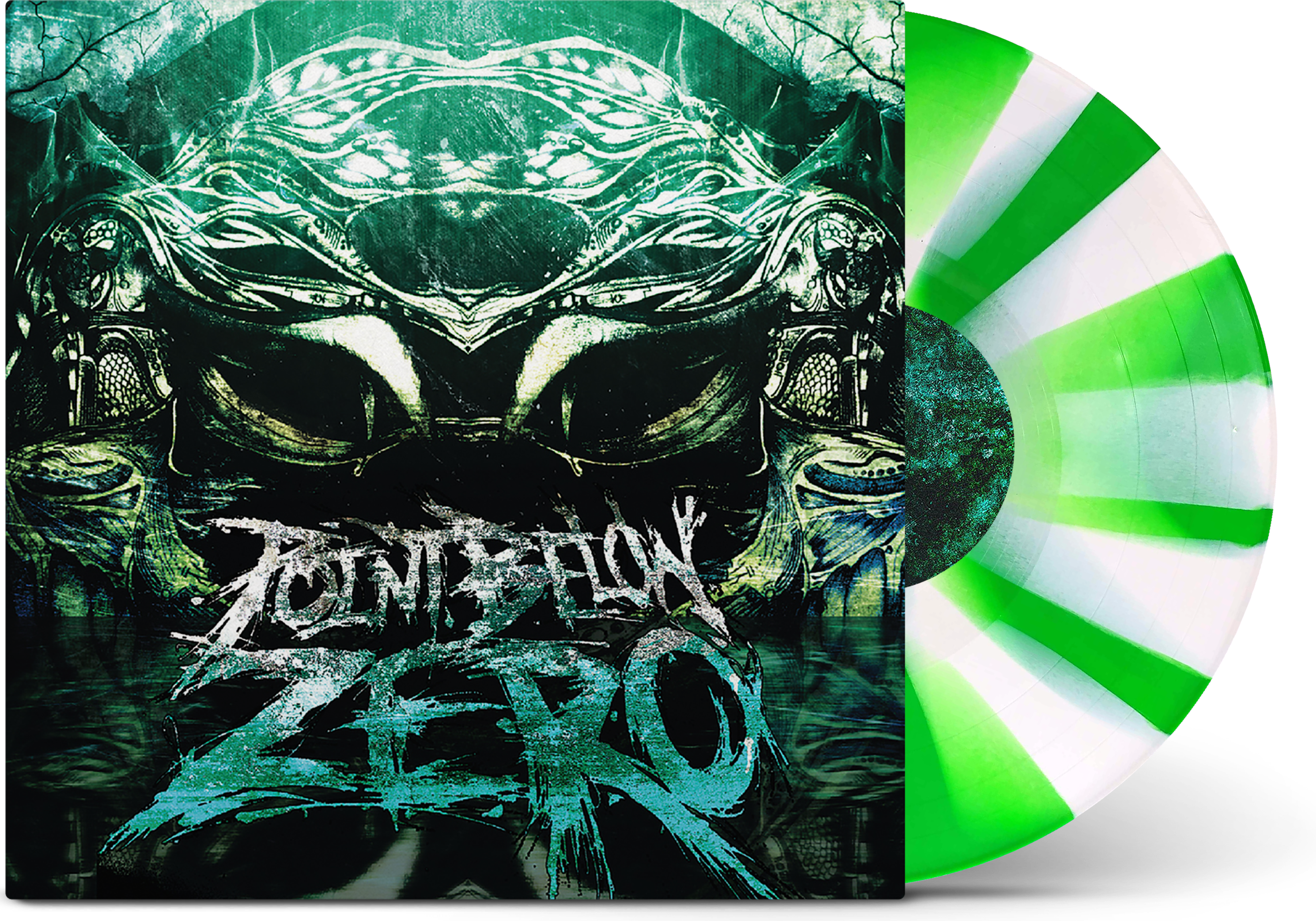 Point Below Zero - 'Point Below Zero' Vinyl (Green and White Peppermint Stripe Mystery)