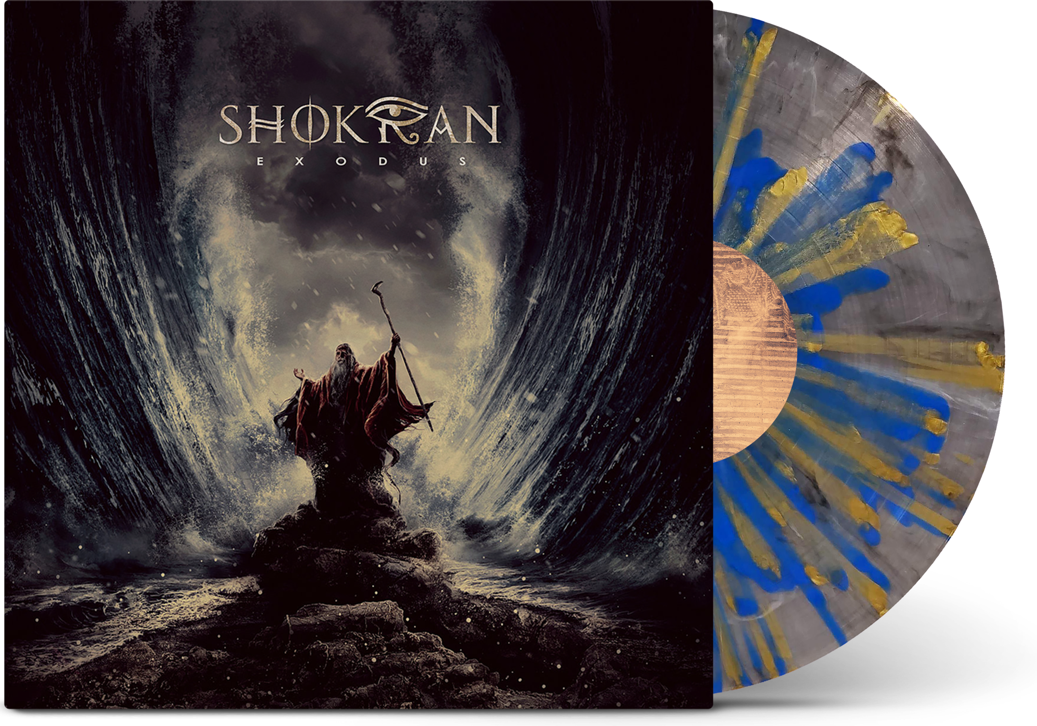 Shokran - 'Exodus' Vinyl (The Smoke and The Splatter)