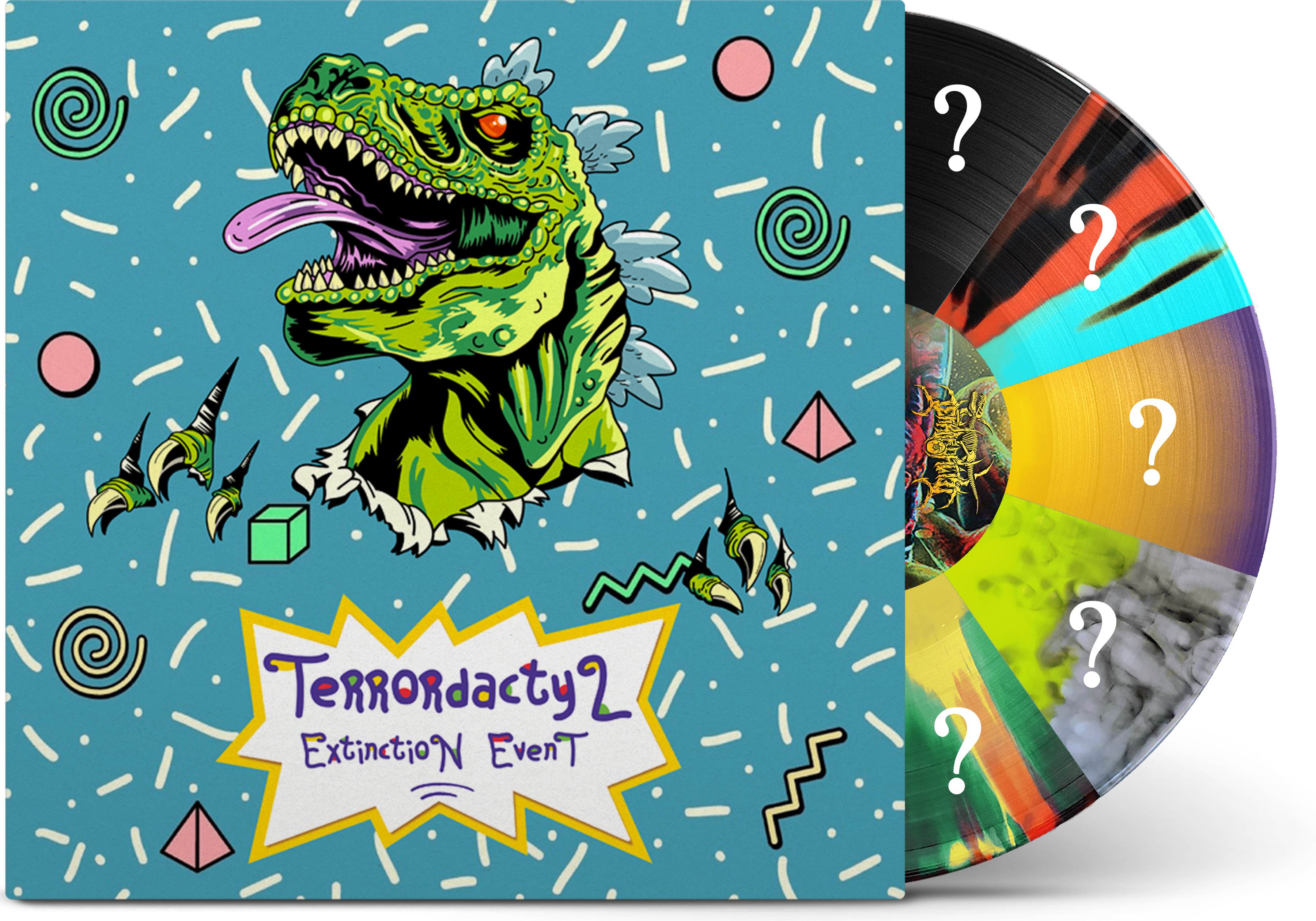Terrordactyl - 'Extinction Event' Vinyl (Tyrant King Alt Cover)